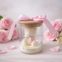 Świeca sojowa MIŚ w szkle na prezent handmade